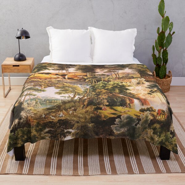 Item preview,  Classical Pastoral Landscape With Trees Painting designed and sold by tanjica.