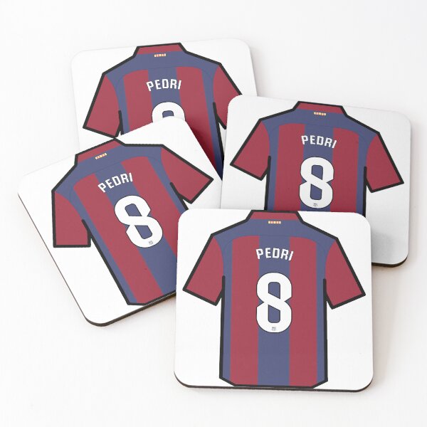 Item preview, Pedri 2023/2024 Barcelona Shirt designed and sold by ArtForAllAges.