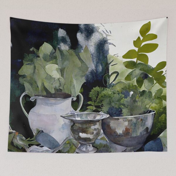 Item preview, Green Harmony IV designed and sold by Sasha Art Gallery.
