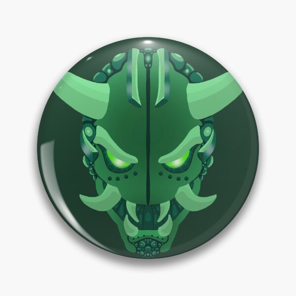 Item preview, Inika Kongu Oni Mask designed and sold by cyber-raven.