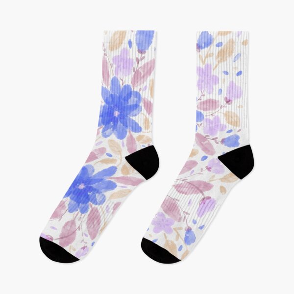 Item preview, Purple floral garden designed and sold by printmesomecolo.