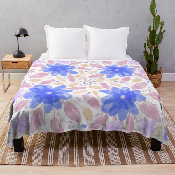 Item preview, Purple floral garden designed and sold by printmesomecolo.