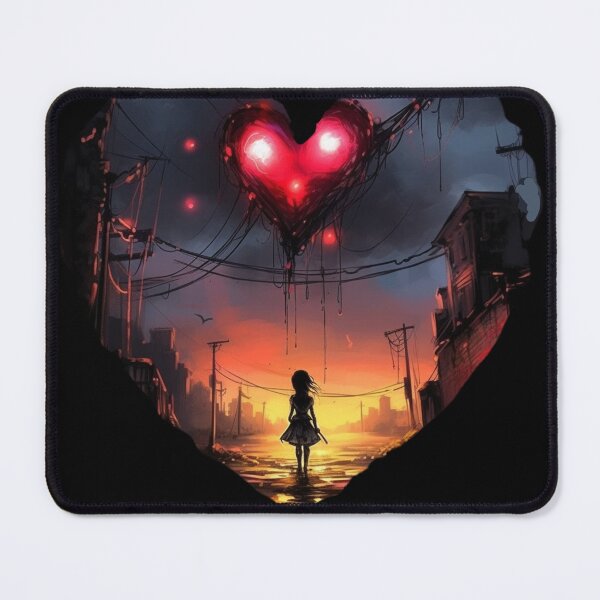 Item preview, Gothic Hearts and Sunset  designed and sold by Bits-X-Pieces.