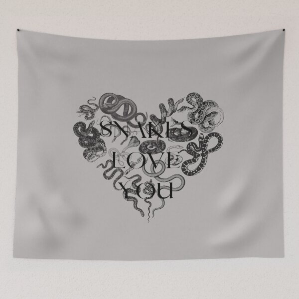 Item preview, SNAKES LOVES YOU, SNAKE, SNAKES LOVE designed and sold by GOLDENGARDENART.