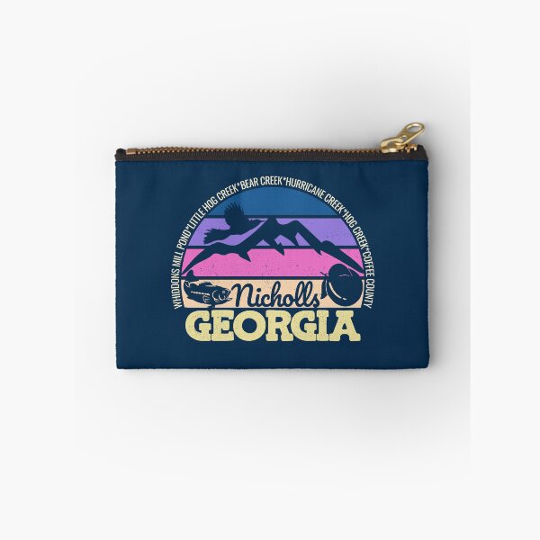 Item preview, Nicholls Georgia Sunset Retro Vintage Local Pride Logo designed and sold by CRHPOD20.