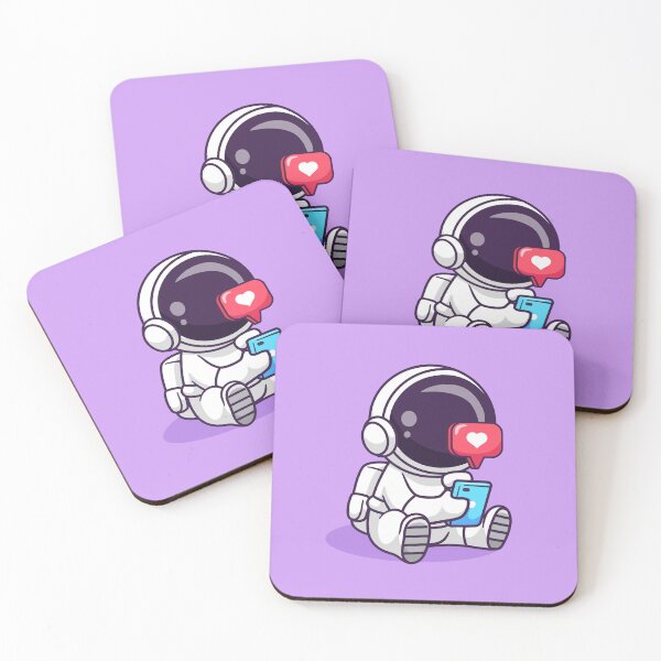 Item preview, Tech-Savvy Astronaut: Cartoon Vector Icon designed and sold by hjian8219.