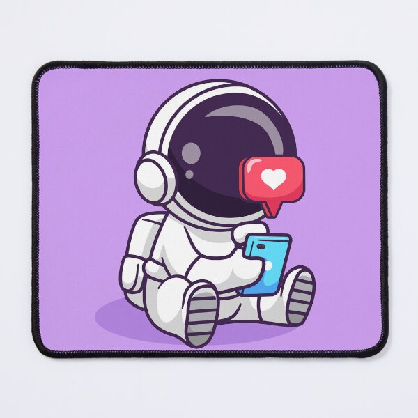 Item preview, Tech-Savvy Astronaut: Cartoon Vector Icon designed and sold by hjian8219.