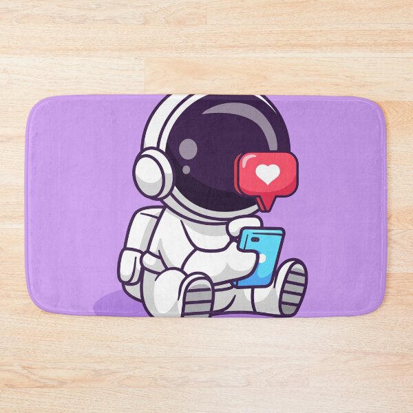 Item preview, Tech-Savvy Astronaut: Cartoon Vector Icon designed and sold by hjian8219.