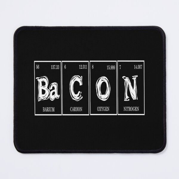 Item preview, Periodic Table Bacon Tee designed and sold by raineOn.