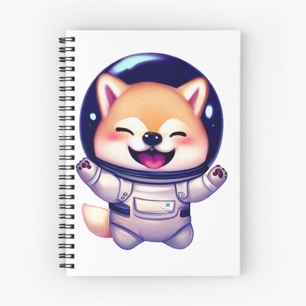 Item preview, Cute happy shiba in astronaut - digital art designed and sold by CRAFTARTTR.