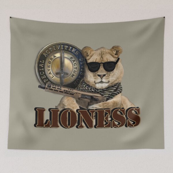 Item preview, CIA  LIONESS SPECIAL ACTIVITIES designed and sold by THE AMERICAN TEEVANGELIST.