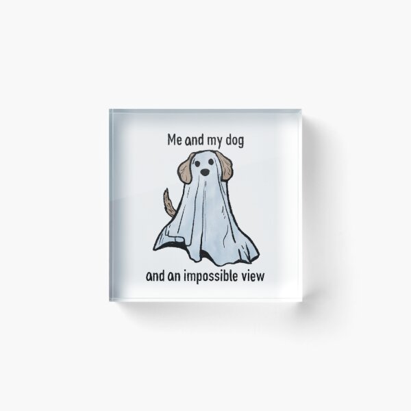 Item preview, Me and My Dog Lyric Ghost designed and sold by sosarahmiranda.
