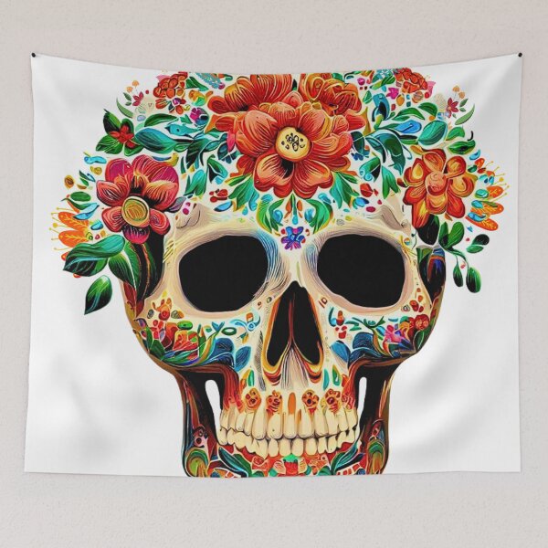 Item preview, Day of the Dead Sugar Skull  designed and sold by RachelRebel.