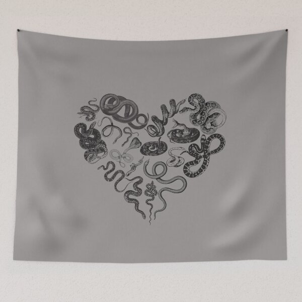 Item preview, Snake, Snakes, Love, Snake Love designed and sold by GOLDENGARDENART.