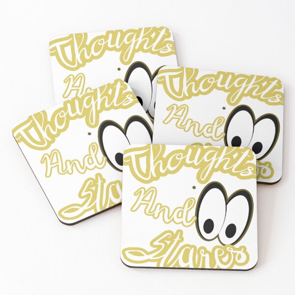 Item preview, Thoughts and stares funny designed and sold by I-mydesign.