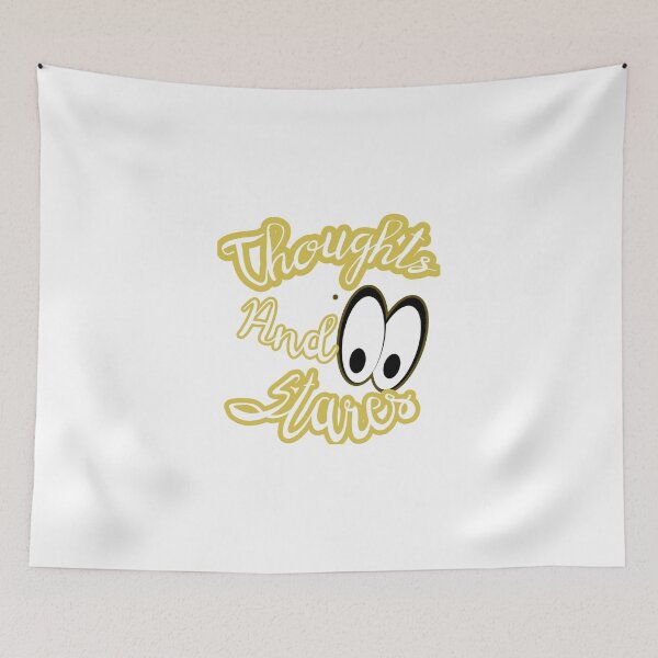 Item preview, Thoughts and stares funny designed and sold by I-mydesign.