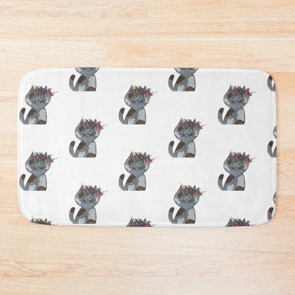 Item preview, Cat hand painted print kitten lovers art designed and sold by Bonniesr.