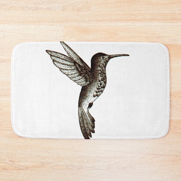 Item preview, Hummingbird in pointillism designed and sold by necuseban.
