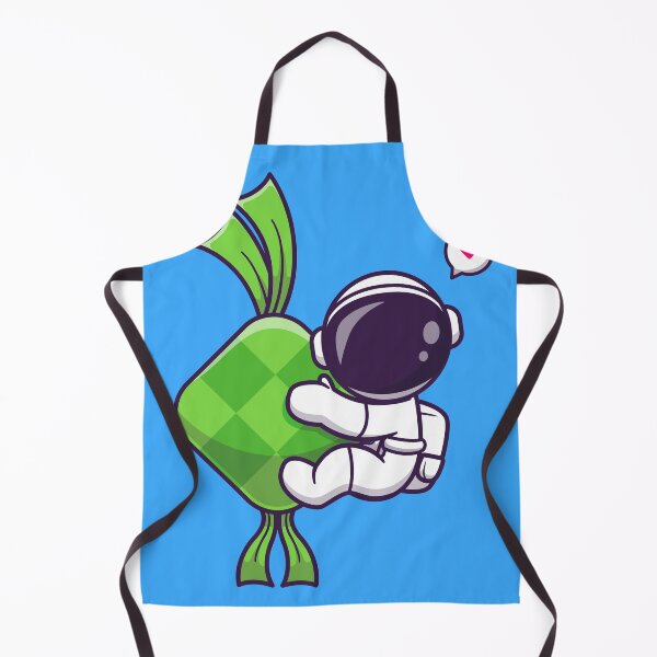 Item preview, Astronaut's Cosmic Ketupat: Cartoon Vector Icon designed and sold by hjian8219.