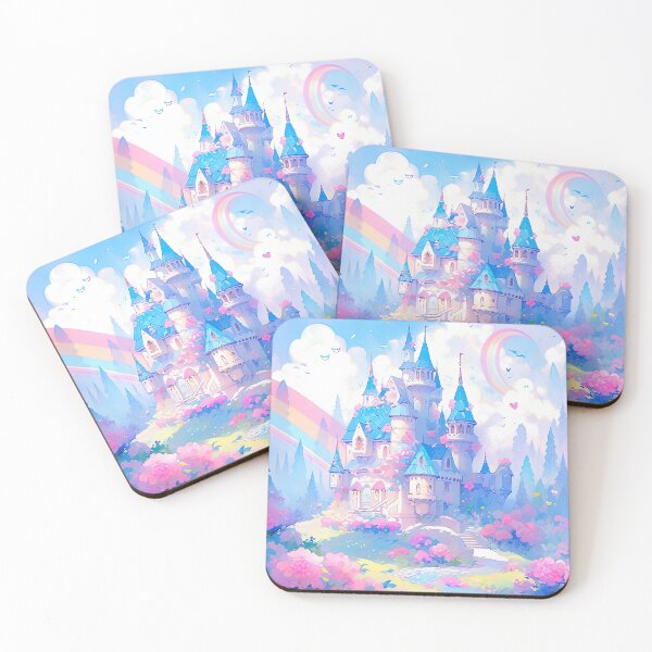 Artikelvorschau, Schloss mit Regenbogen im Fantasyland entworfen und verkauft von WhimsicalPlays.