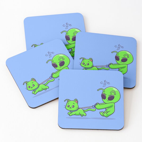 Item preview, Extraterrestrial Companions: Cartoon Vector Icon designed and sold by hjian8219.