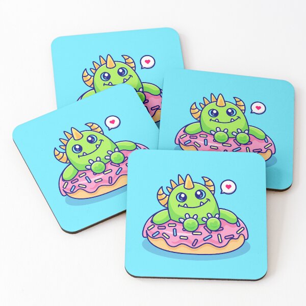 Item preview, Donut Devouring Monster: Cartoon Vector Icon designed and sold by hjian8219.