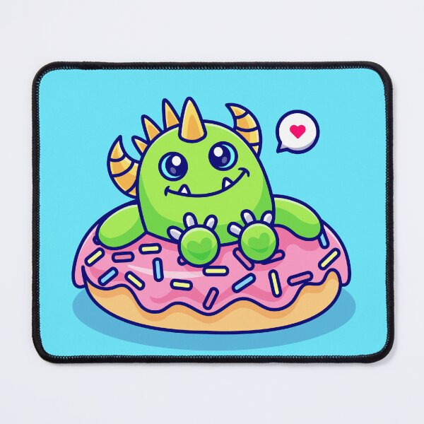Item preview, Donut Devouring Monster: Cartoon Vector Icon designed and sold by hjian8219.