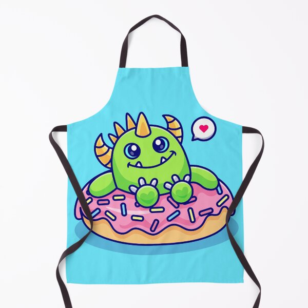 Item preview, Donut Devouring Monster: Cartoon Vector Icon designed and sold by hjian8219.