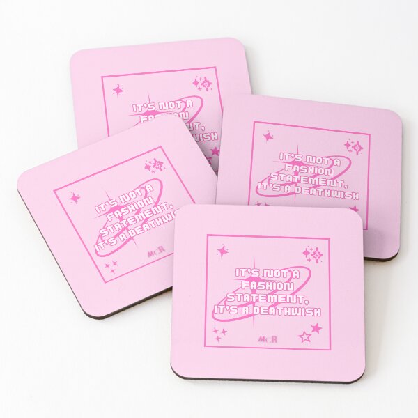Item preview, It's Not A Fashion Statement It's A Deathwish y2k pink emo sticker lyrics designed and sold by bubbleiel.