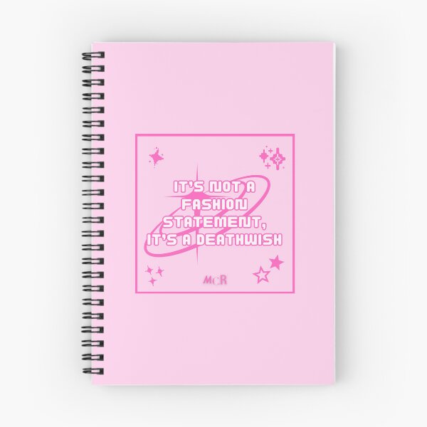 Item preview, It's Not A Fashion Statement It's A Deathwish y2k pink emo sticker lyrics designed and sold by bubbleiel.