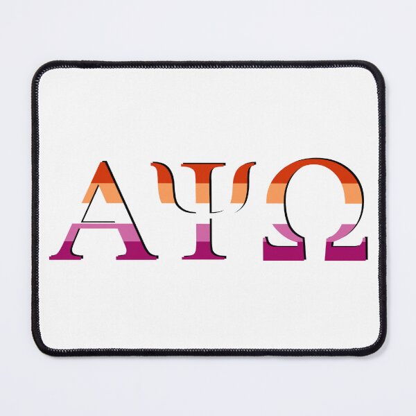 Item preview, Alpha Psi Omega - Lesbian Pride designed and sold by SoybeanTomato.
