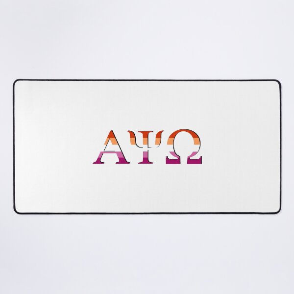 Item preview, Alpha Psi Omega - Lesbian Pride designed and sold by SoybeanTomato.