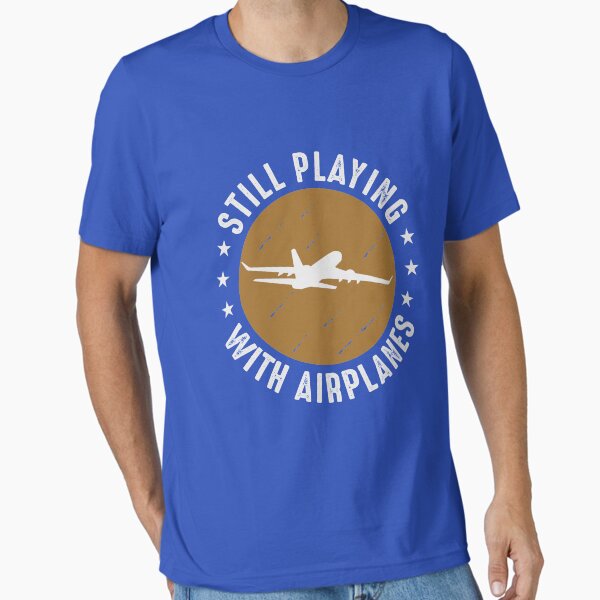 Item preview, Funny Pilot Still Playing With Airplanes designed and sold by geekg33r.