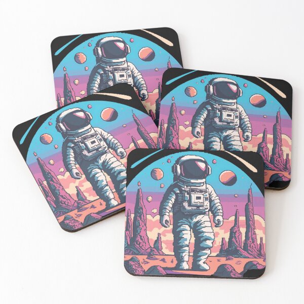 Item preview, Pixel Astronaut Adventure: Gaming in Space designed and sold by SafiannaSpace.