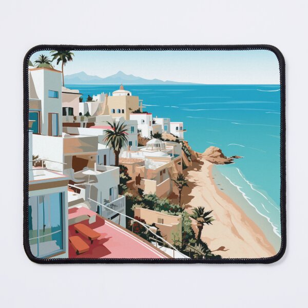 Item preview, A Pop Art Travel Print of Albufeira - Portugal designed and sold by StudioRedKoala.