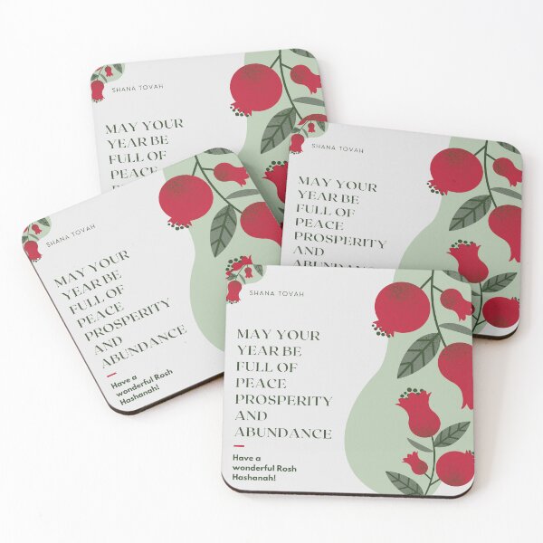 Item preview, Jewish Rosh Hashanah Greeting designed and sold by thekosherhub.