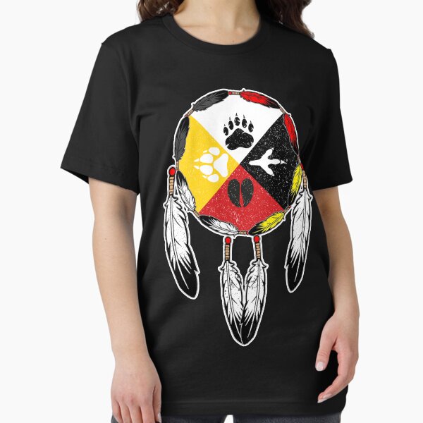 Item preview, Native American Medicine Wheel - Spirit Animal Paws designed and sold by mixedshop.