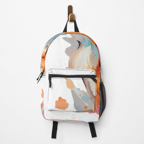 Item preview, Cute Happy Fox with paints designed and sold by Tandilia Store.