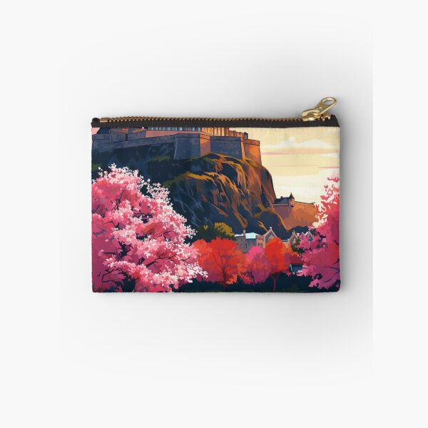 Item preview, A Pop Art Travel Print of Edinburgh - Scotland  designed and sold by StudioRedKoala.