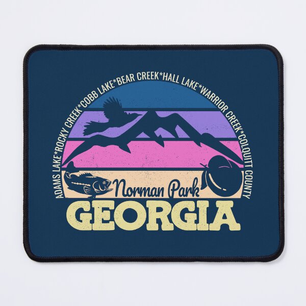 Item preview, Norman Park Georgia Sunset Retro Vintage Local Pride Logo designed and sold by CRHPOD20.