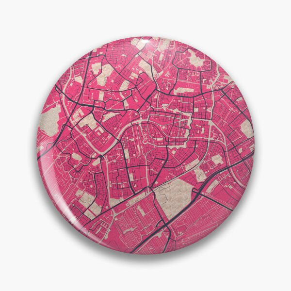 Item preview, Leiden City Map of Netherlands  - Blossom designed and sold by deMAP.