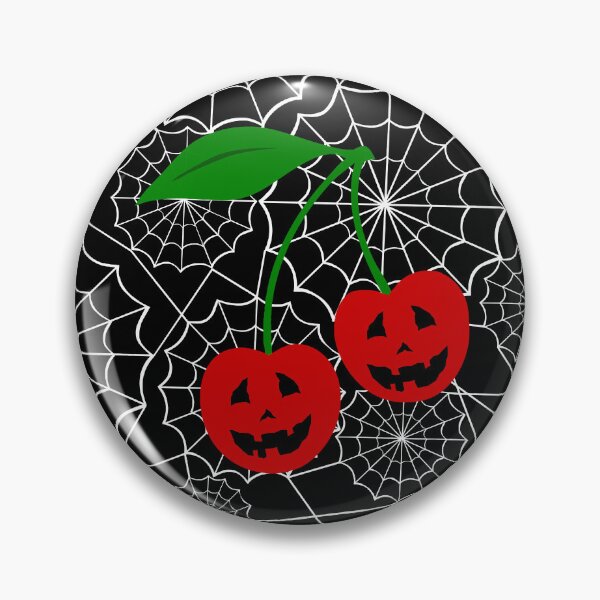 Artikelvorschau, Halloween Kirsche Spinnennetz Psychobilly Rockabilly entworfen und verkauft von Gossip Rag.