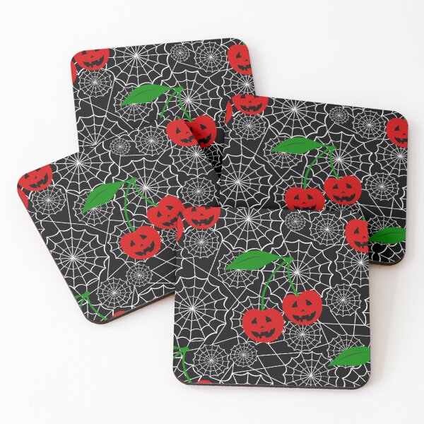 Item preview, halloween cherry spiderweb psychobilly rockabilly  designed and sold by Gossip Rag.