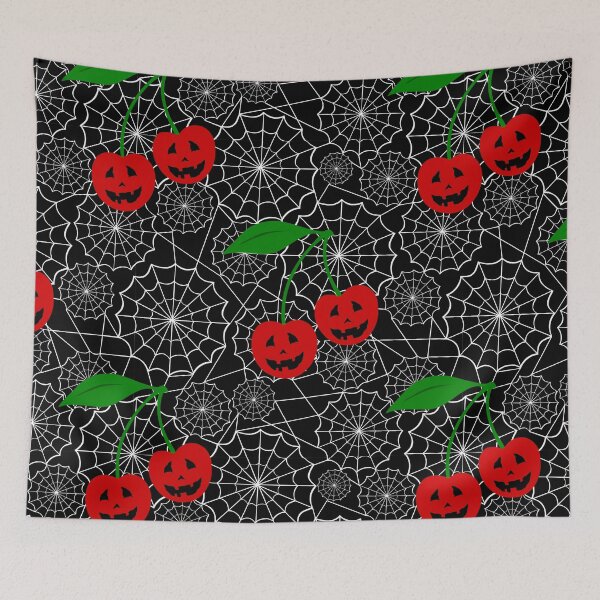 Item preview, halloween cherry spiderweb psychobilly rockabilly  designed and sold by Gossip Rag.