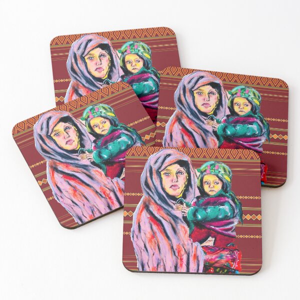 Item preview, Strength in Love: Afghan Mother and Child designed and sold by ZakiaDanishyar.