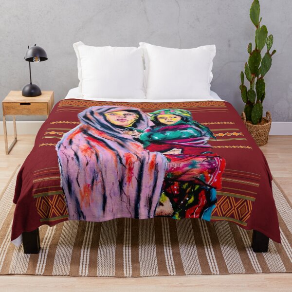 Item preview, Strength in Love: Afghan Mother and Child designed and sold by ZakiaDanishyar.