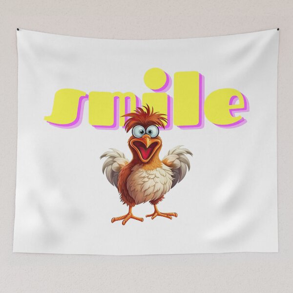 Item preview, Smile, Roosters, Cocks, Chickens, Motivational, Inspirational, Live, Love, Life, designed and sold by Henrylizarraga.