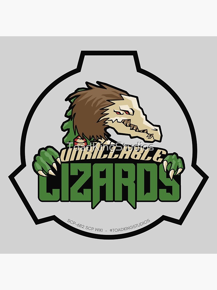 Unkillable Lizards - Fictional Sports Team Logo - SCP Foundation