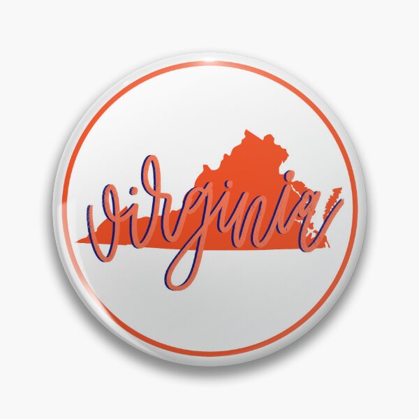 Item preview, orange and blue virginia designed and sold by mtayzart.