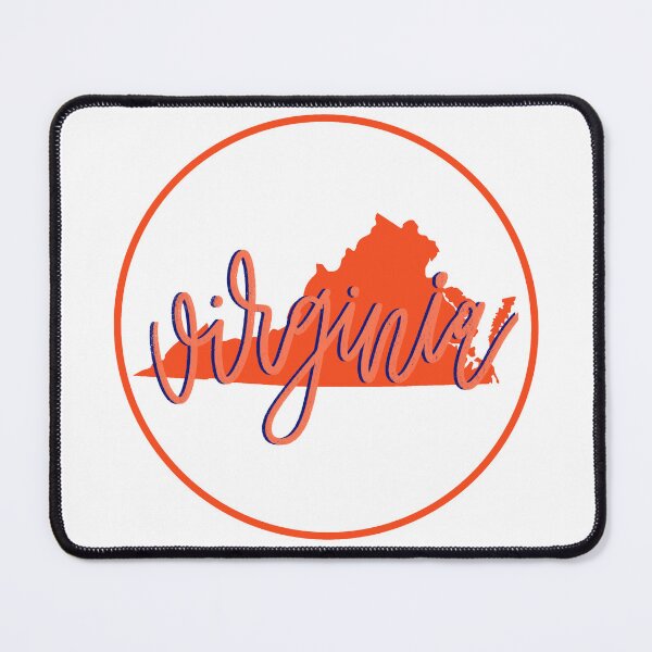 Item preview, orange and blue virginia designed and sold by mtayzart.